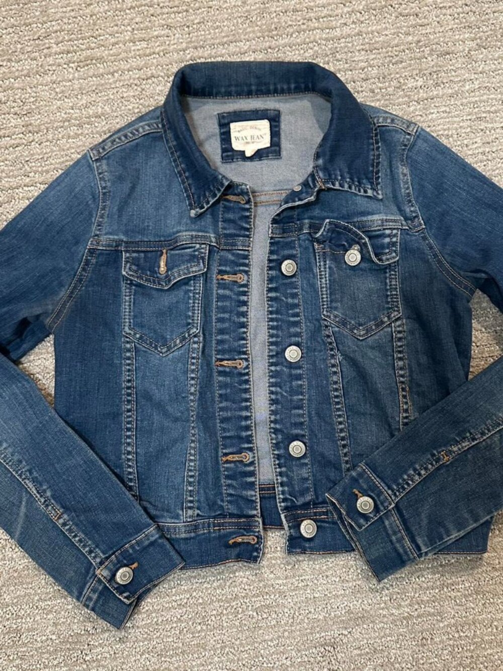 Women's Blue and Navy Jacket